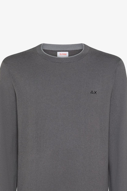 ROUND SWEATER DOUBLE RIB L/S 