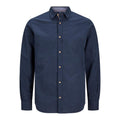 JACK AND JONES JJLINEN BLEND DETAIL SHIRT LS
