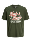 JACK JONES KIDS JJELOGO TEE SS ONECK 2 COL AW25 NOOS JNR