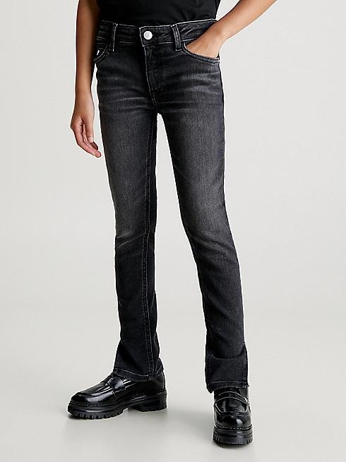 SKINNY MR SLIT OPTIC BLACK IG0IG02267T/1BY CALVIN KLEIN JEANS