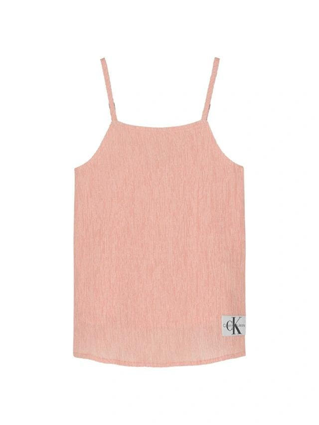 CRINKLE STRAP TOP 