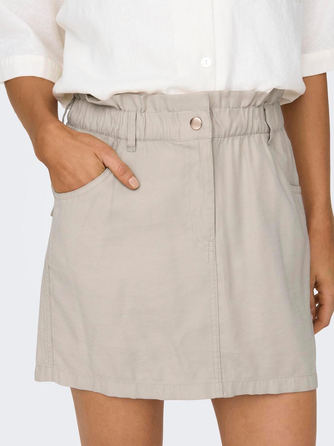 ONLOVA-ARIS LIFE HW CARGO SKIRT PNT 
