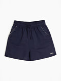 LINEN BLEND SHORTS 