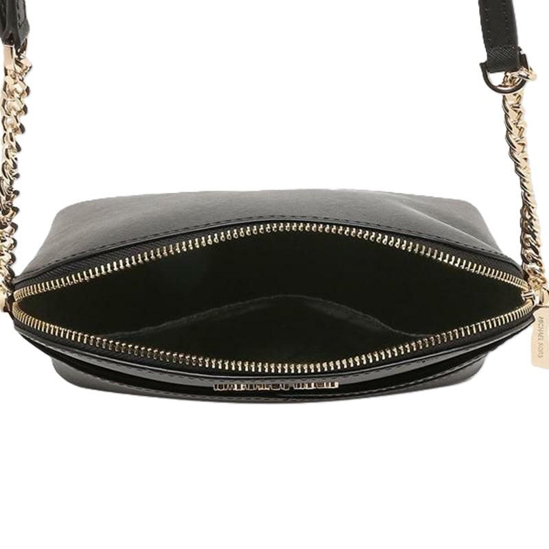 MD DOME XCROSS XBODY LEATHER JET SET TRAVEL 35F1GTVC6T/BLACK MICHAEL KORS