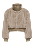 ONLY ONLWICKI LIFE FUR RIB JACKET CC OTW