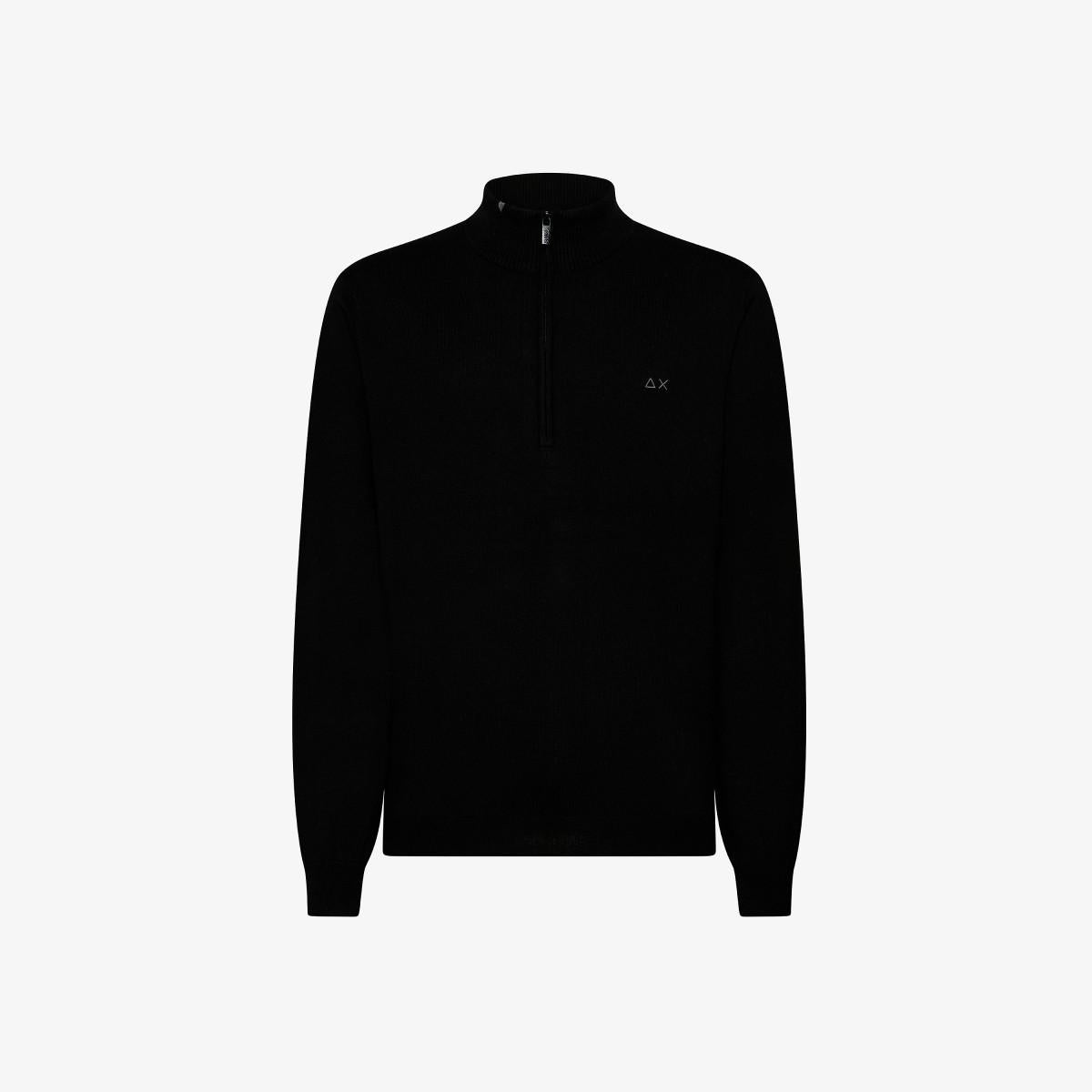 HALF ZIP SOLID K44107/11 SUN68
