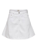 ONLEDEN A-SKIRT DNM PIM 15349233/White ONLY