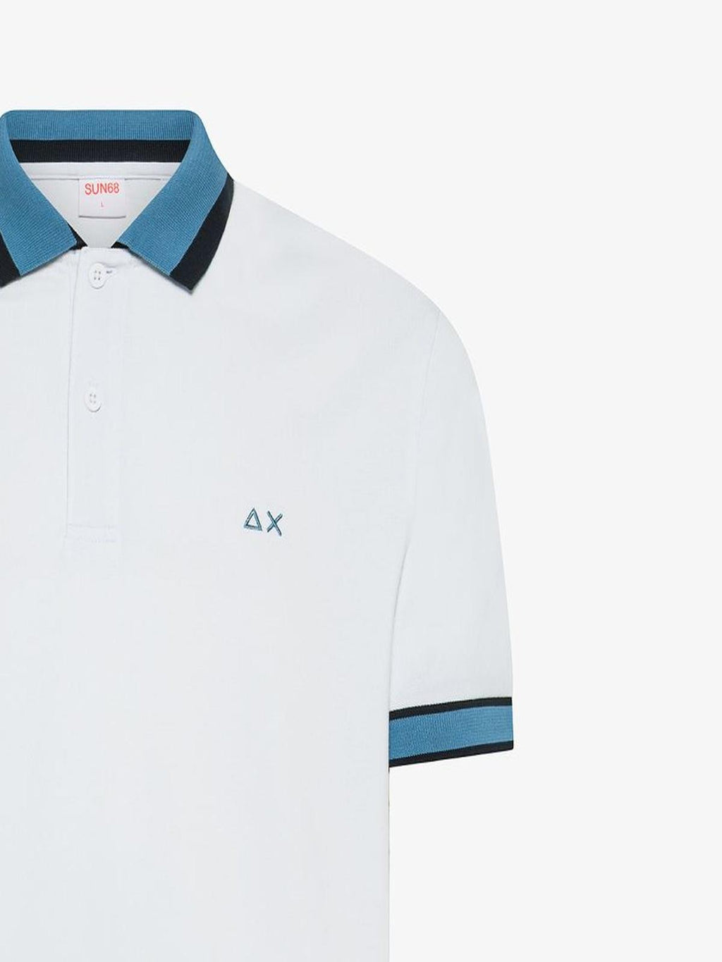 POLO MULTISTRIPES ON COLLAR S/S 