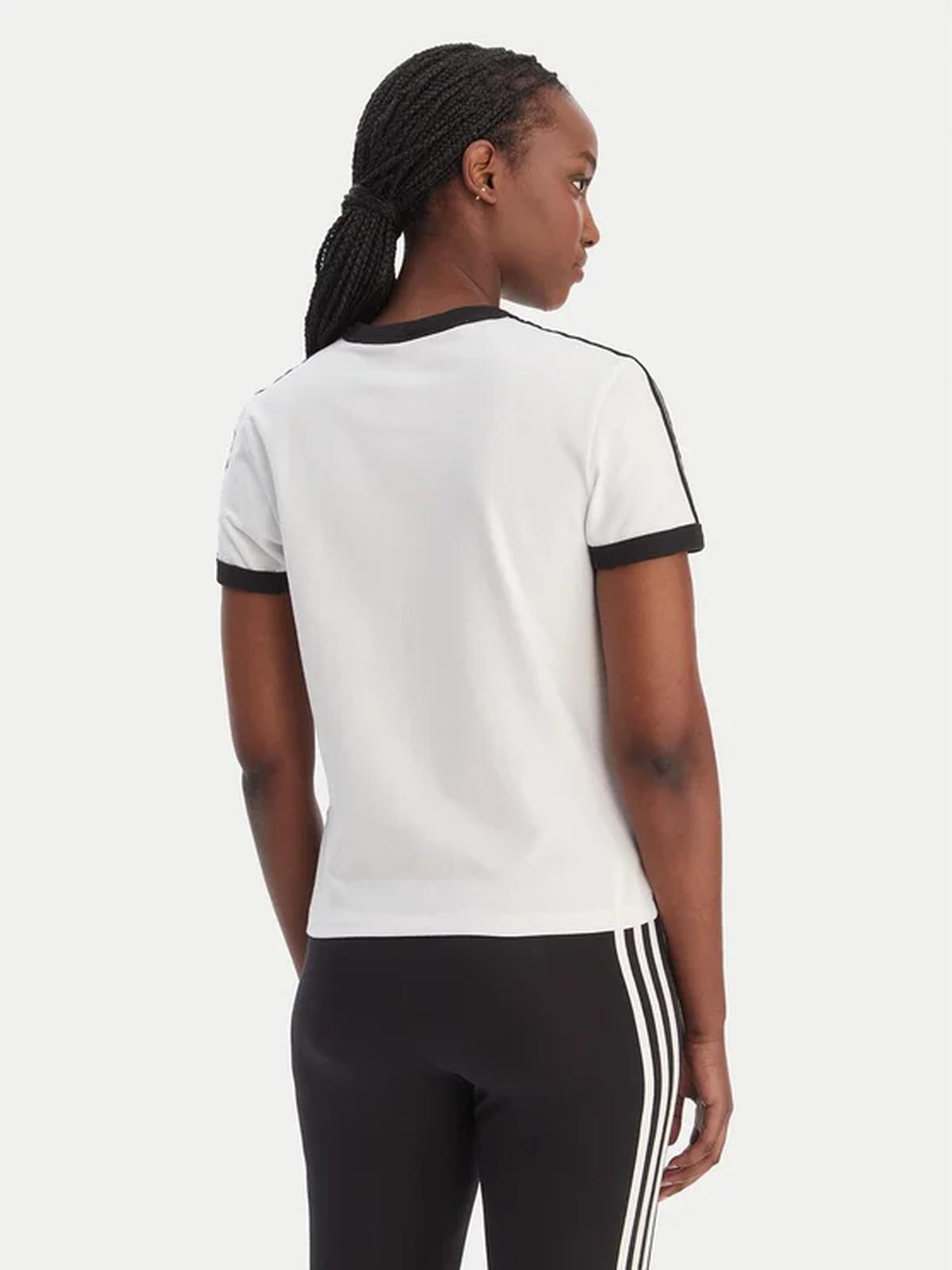 3S TEE SLIM         WHITE/BLACK 