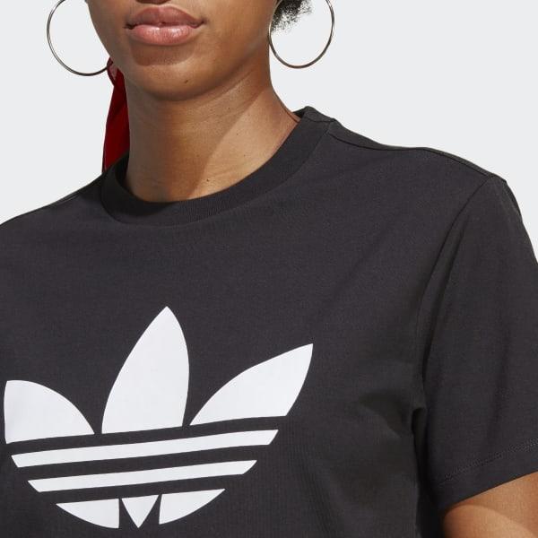 TREFOIL TEE         BLACK IB7421/ND ADIDAS ORIGINALS