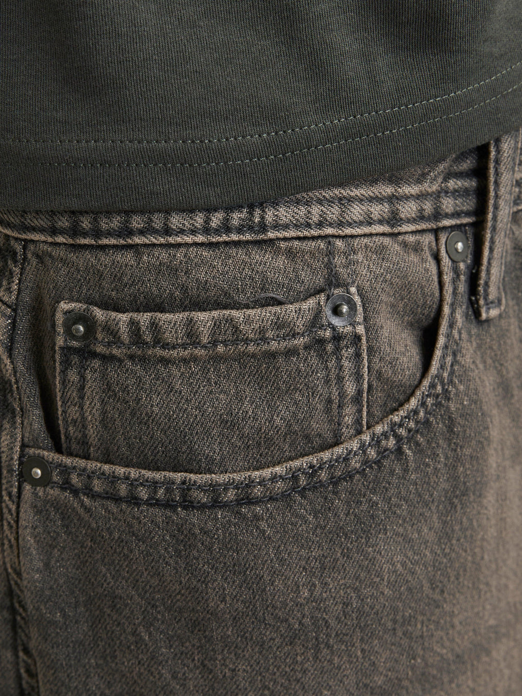 12270069/Black Denim JACK AND JONES