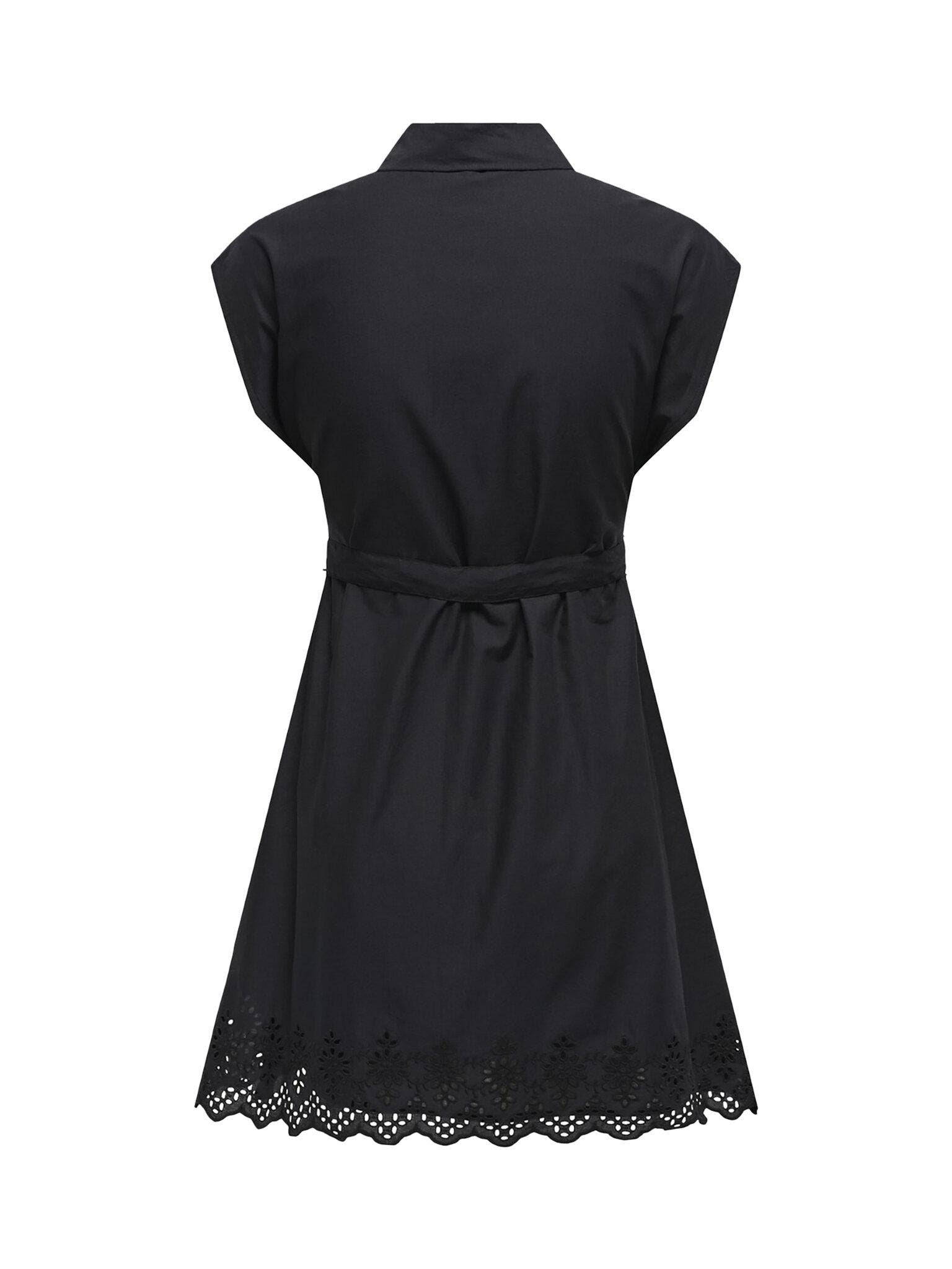 ONLLOU LIFE EMB S/S SHIRT DRESS PTM 