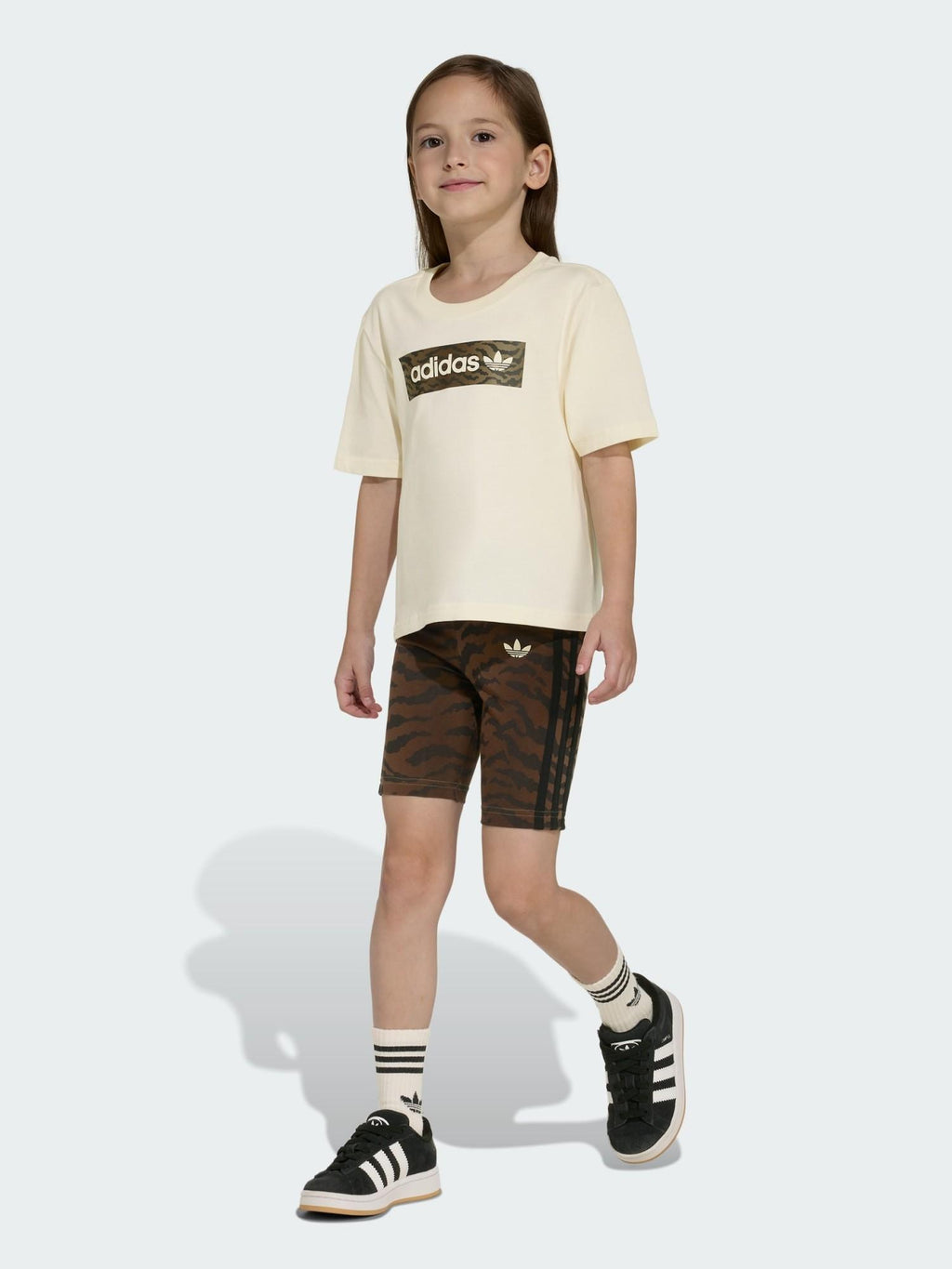 CYC TEE SET AOP     CREWHT/NBROWN 
