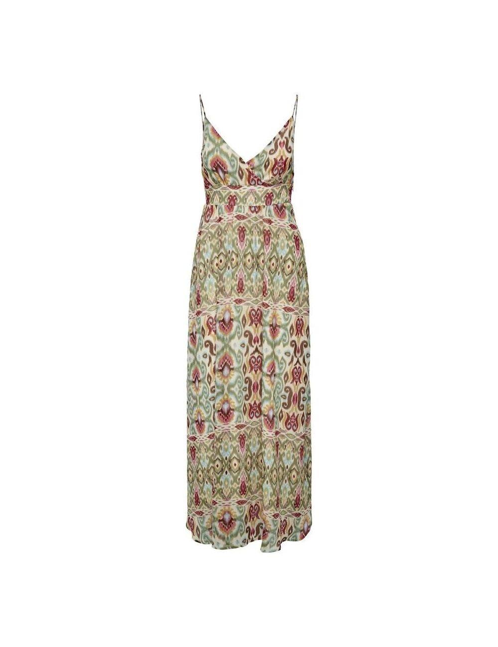 ONLASTA LIFE STRAP VNECK ANKEL DRESS PTM 