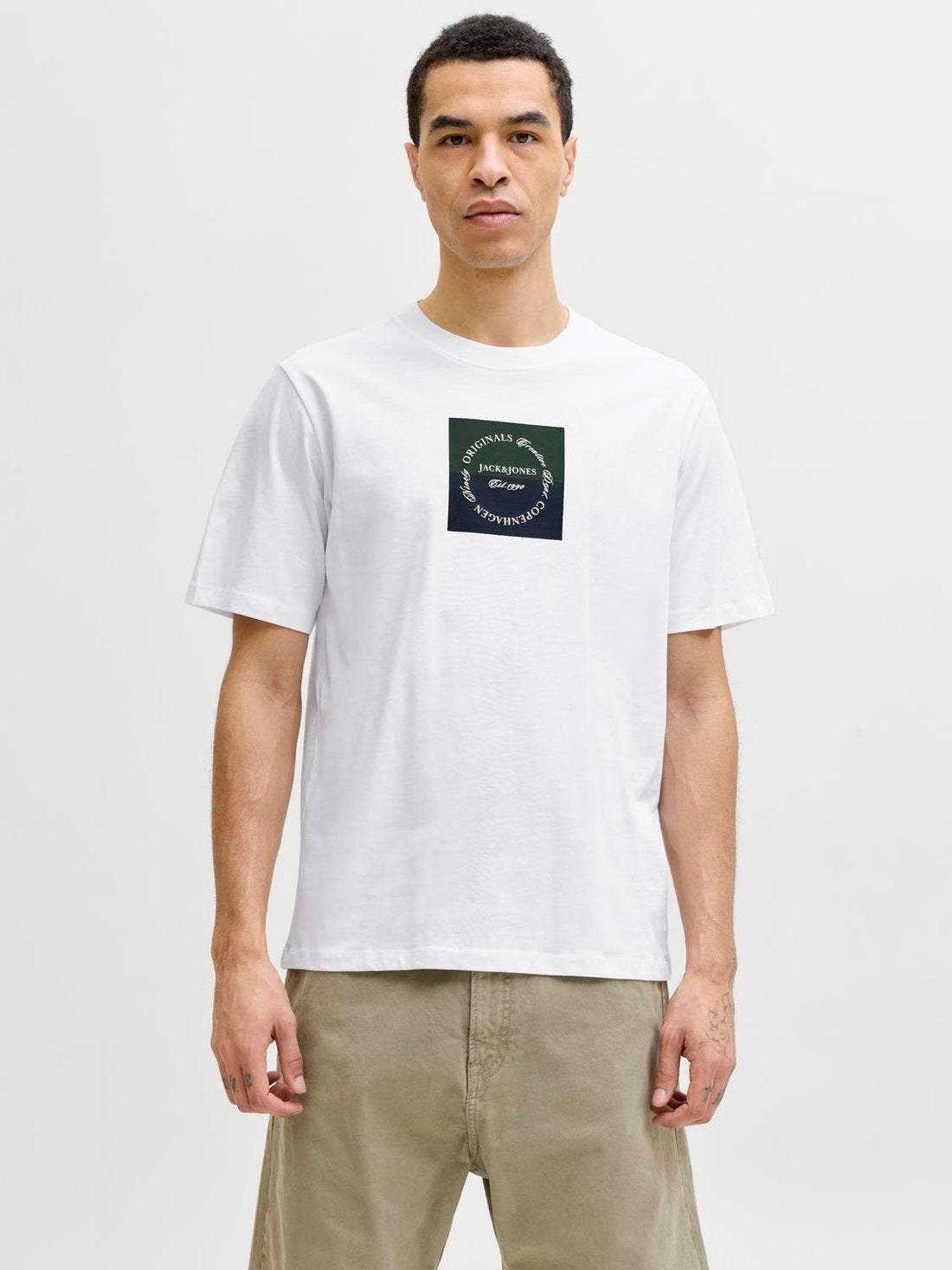 12290856/Bright White JACK AND JONES