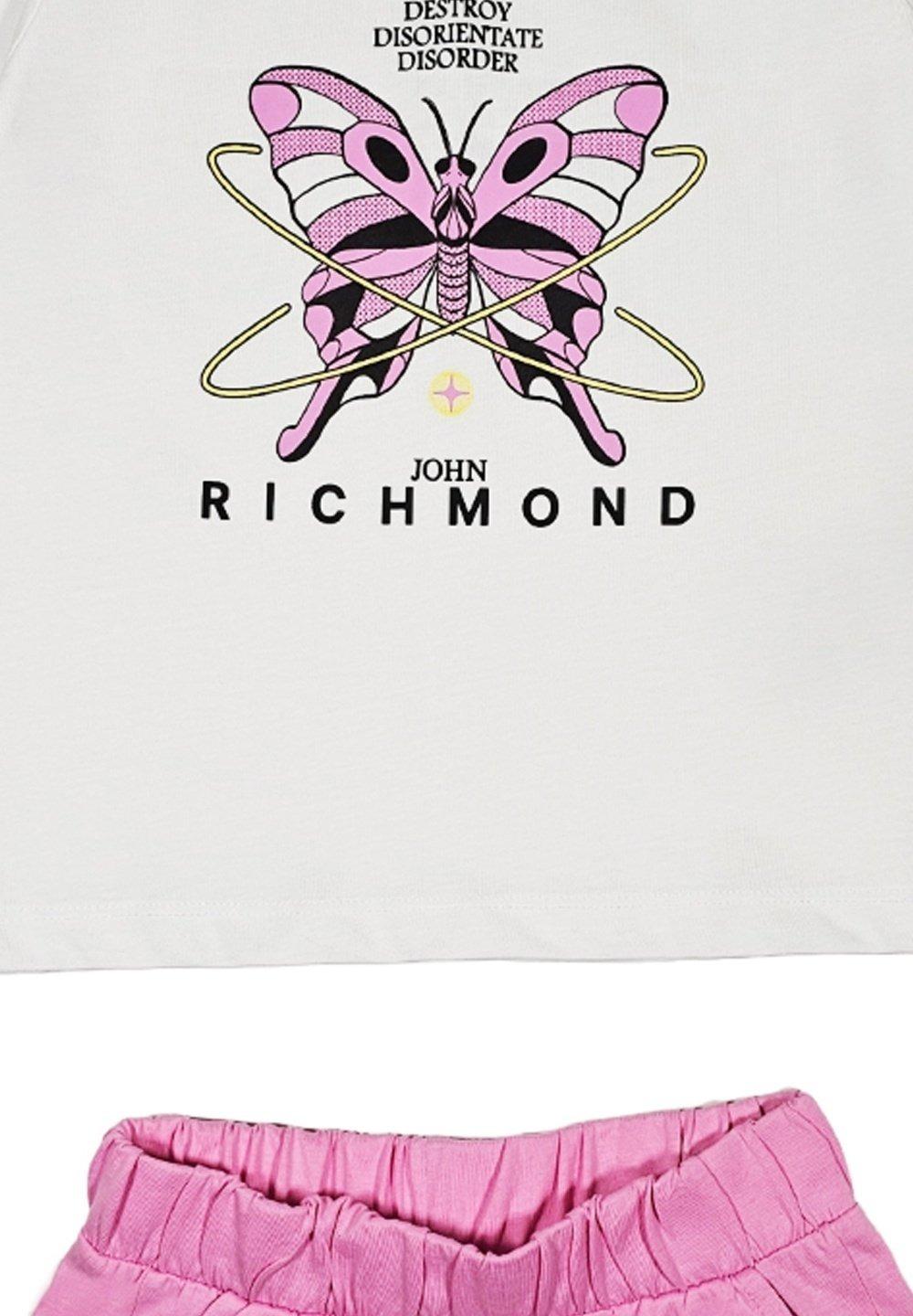 HGP25006CJ/WHITEPINK JOHN RICHMOND