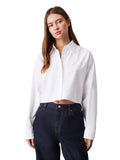 OXFORD LS CROPPED SH J20J225079/YAF CALVIN KLEIN JEANS