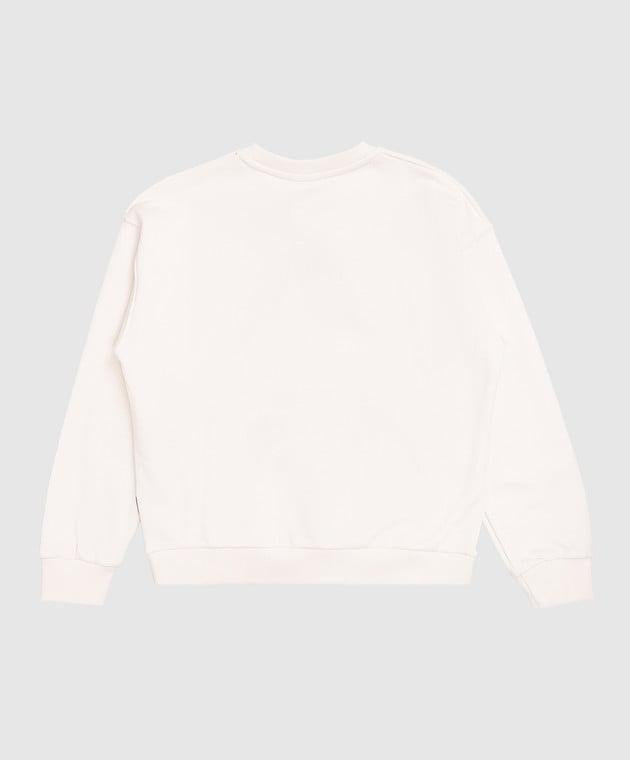BEAR IN THE POCKET IVORY OVER CREWNECK 