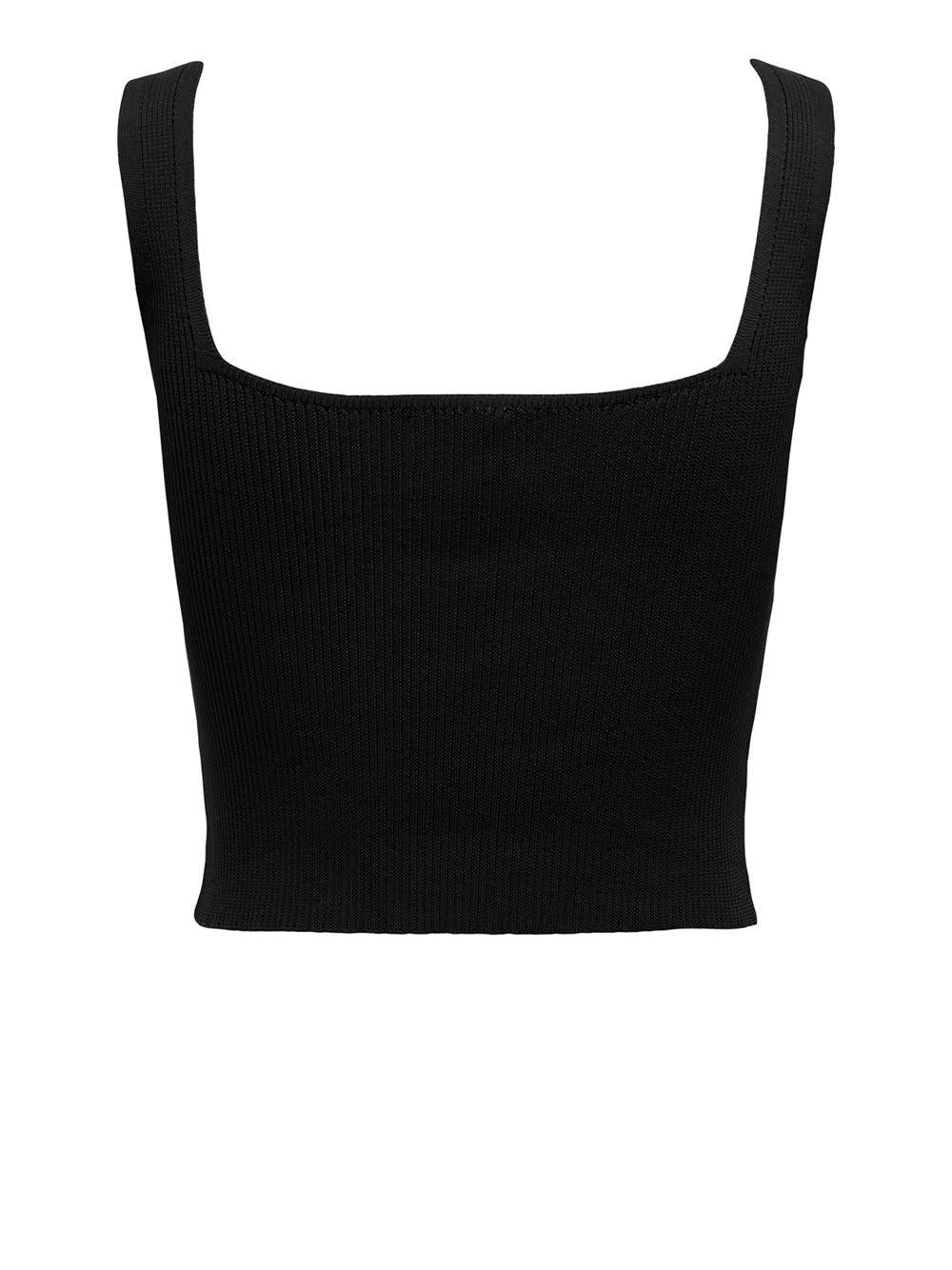 ONLTATIANNA SL CROPPED SQUARE NECK KNT 