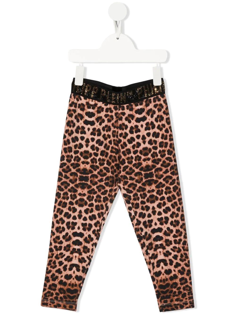 LEGGINGS 2DP005LBB7A/LEOPARD PHILIPP PLEIN JUNIOR