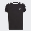 3STRIPES TEE        BLACK 