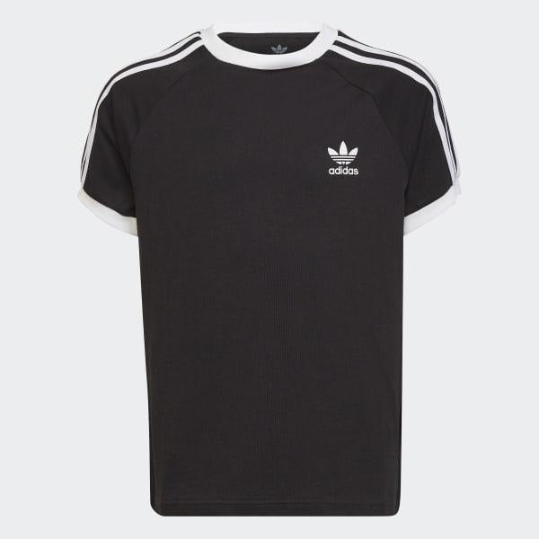 3STRIPES TEE        BLACK 