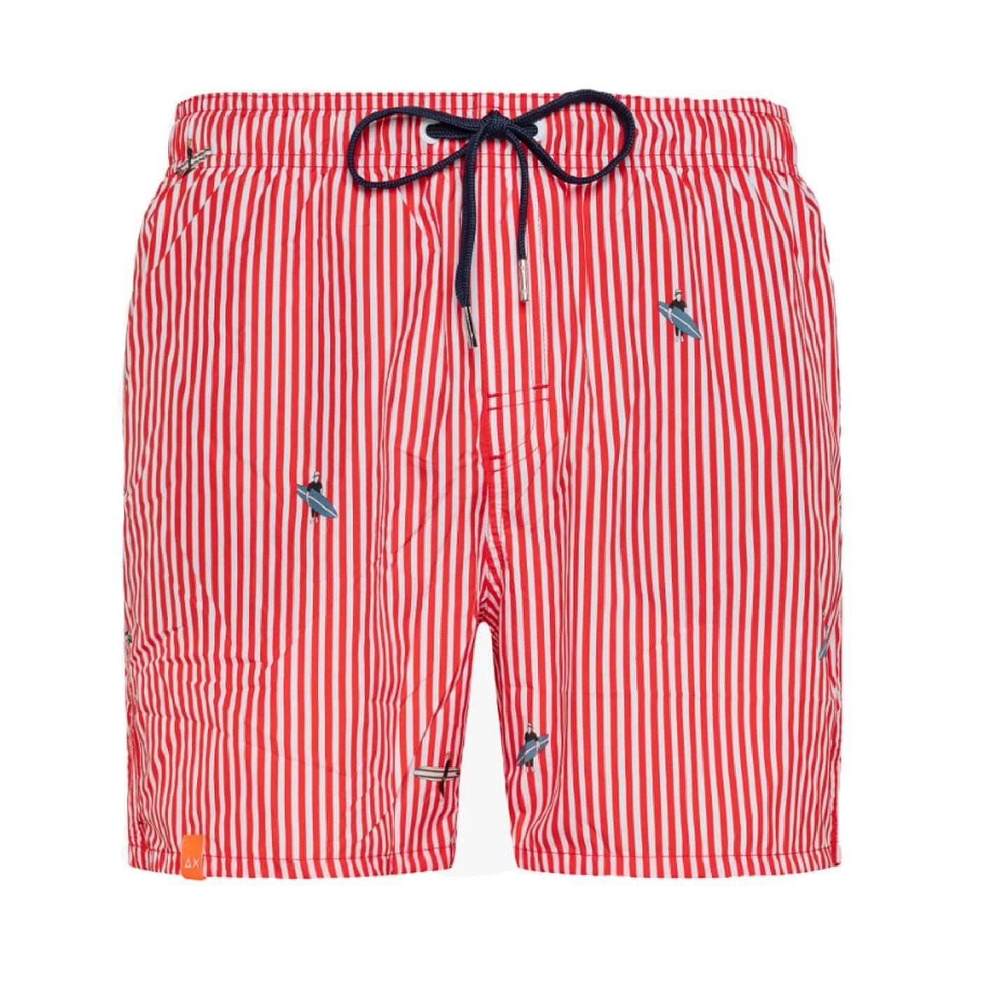 SWIM PANT STRIPE FANCY H33120/0130 SUN68