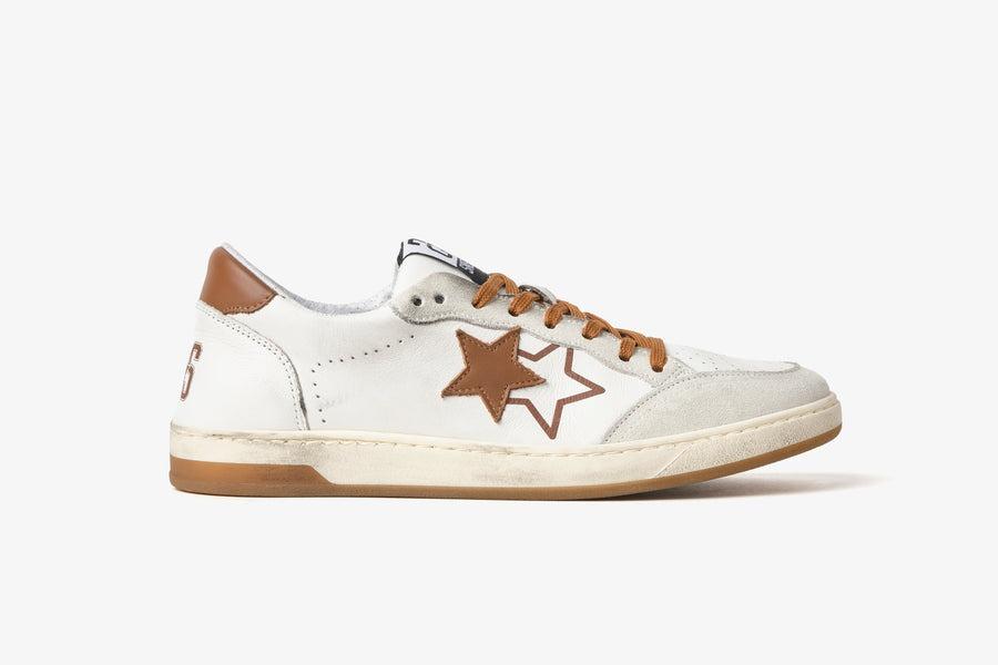 SNEAKERS WEEK STAR BIANCO/MARRONE 