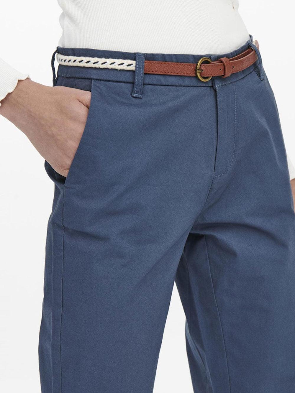 ONLBIANA MW COTTON BELT CHINO PNT NOOS 