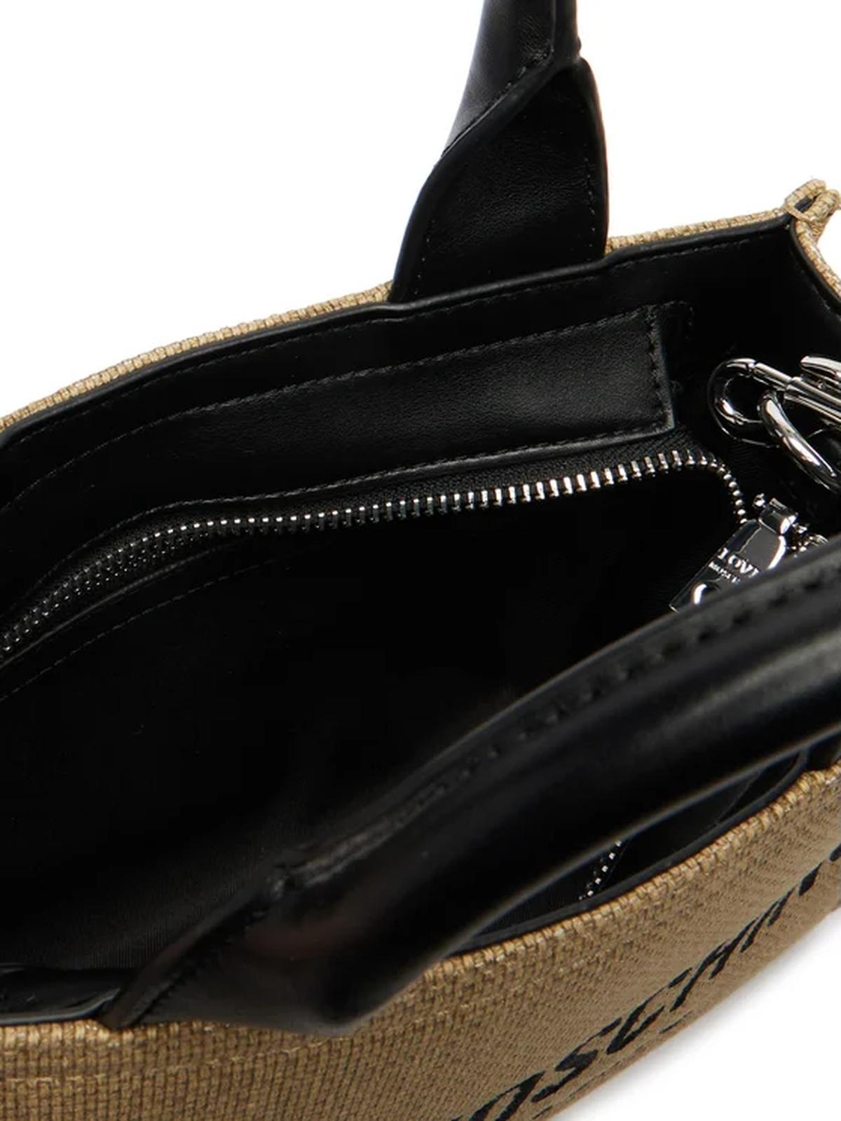 BORSA CANVAS ORO 