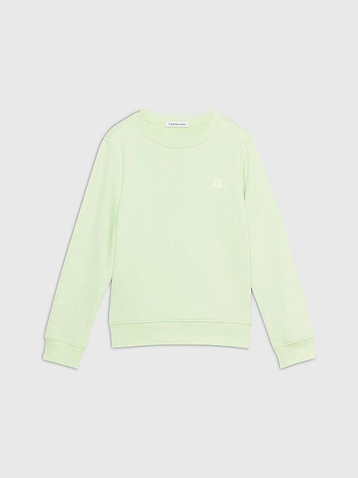 MONOGRAM MINI BADGE CREWNECK 