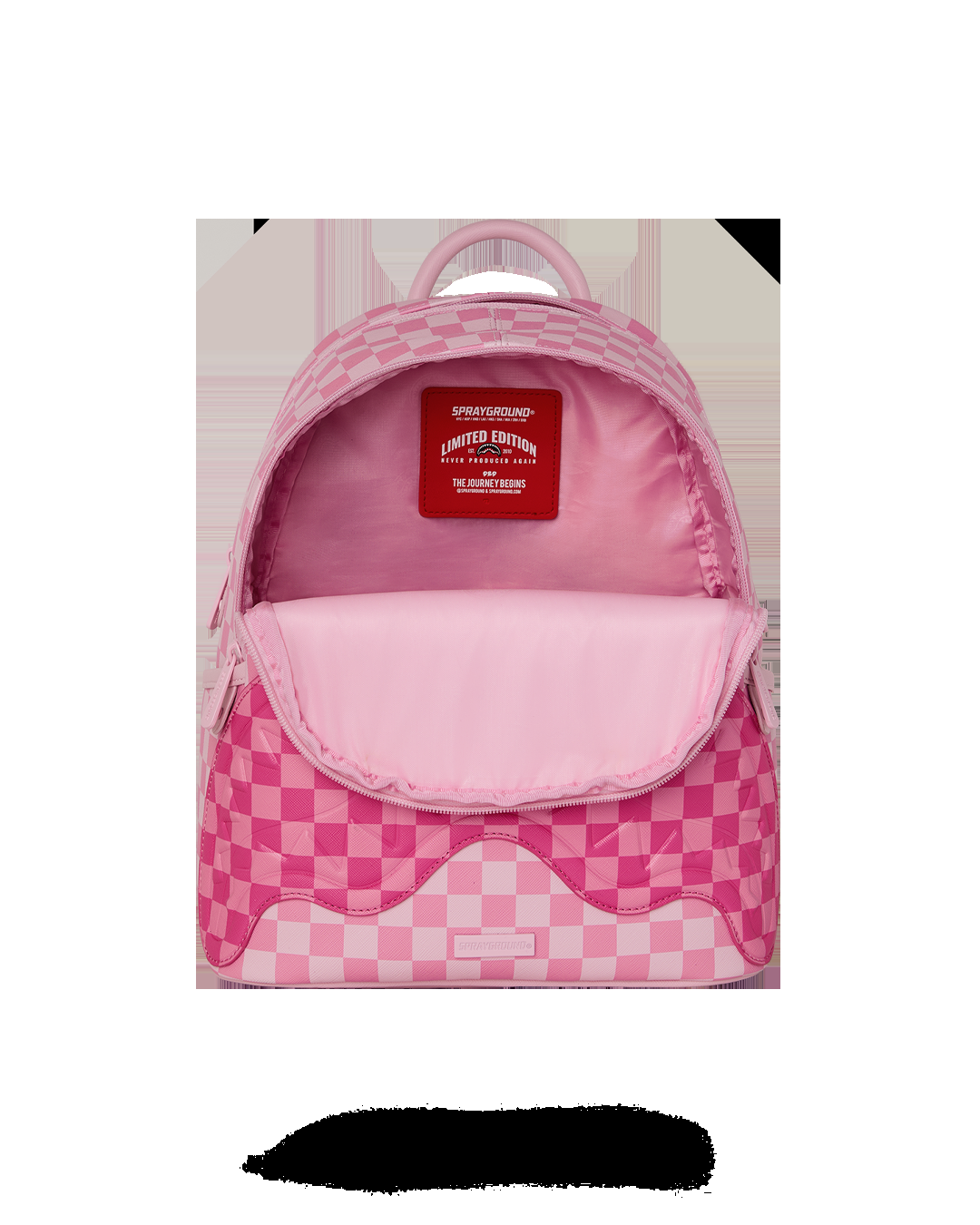 PINK SHARKS IN PARIS PATCH<BR/>SAVAGE BACKPACK 