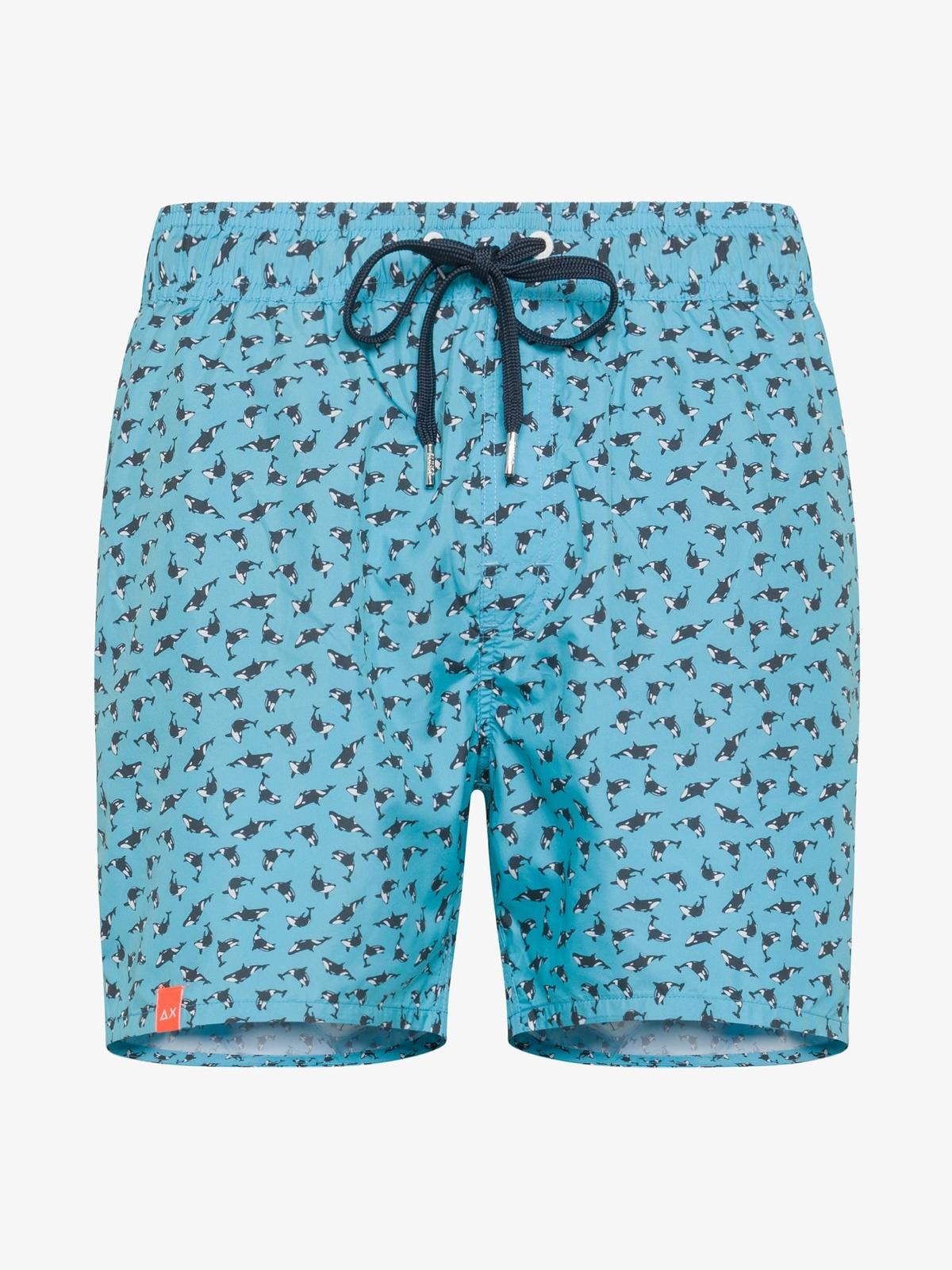 SWIM PANT TIE PATTERN 