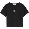 CALVIN KLEIN JEANS MONOGRAM RIB TOP