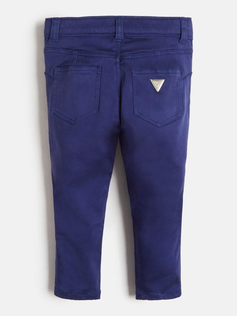 STRETCH SATEEN SKINNY PANT 