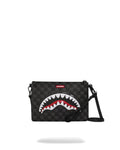SHARKS IN PARIS BALLOON BLACK<BR/>CROSSOVER CLUTCH 