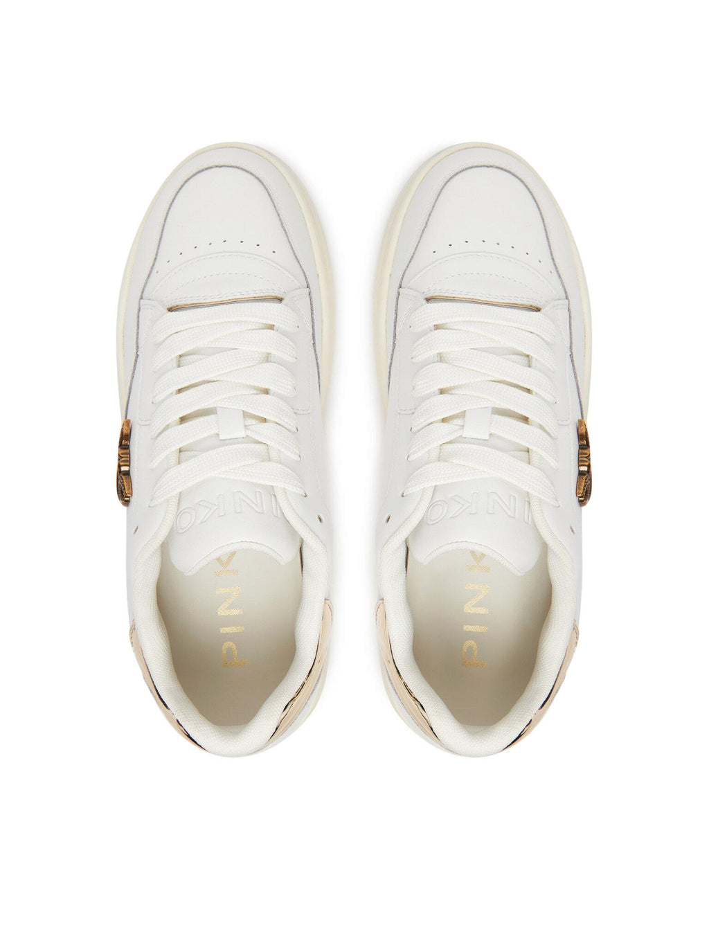 MANDY 11 - SNEAKER CALF LEATHER/SPREADING/MIRROR SS0077P108/ZHC PINKO