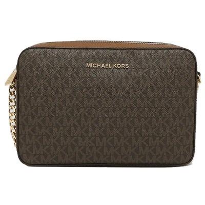 LG EW CROSSBODY LEATHER 35F8GTTC3B/BROWN MICHAEL KORS