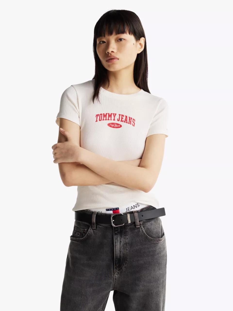 TJW SLIM VARSITY RIB DW0DW19435/YBH TOMMY JEANS