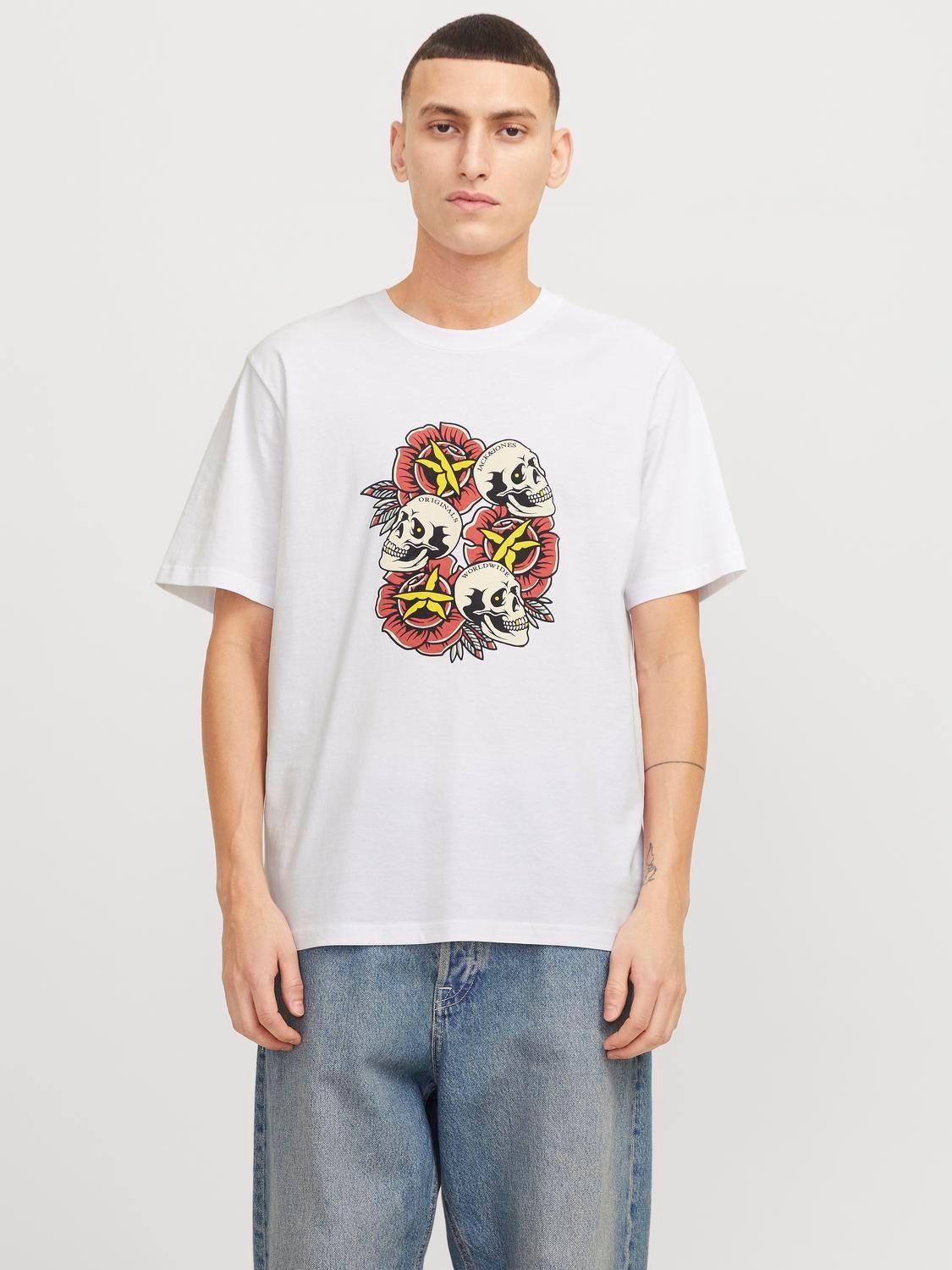 12272966/Bright White JACK AND JONES