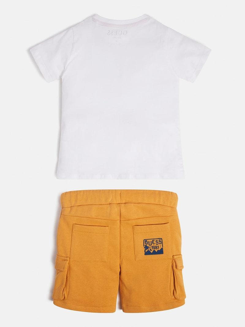 SET SS T-SHIRT + ACTIVE SHORTS 