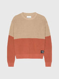 COLOR BLOCK SWEATER 