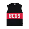 GCDS BAND LOGO SLEEVELESS TEE
