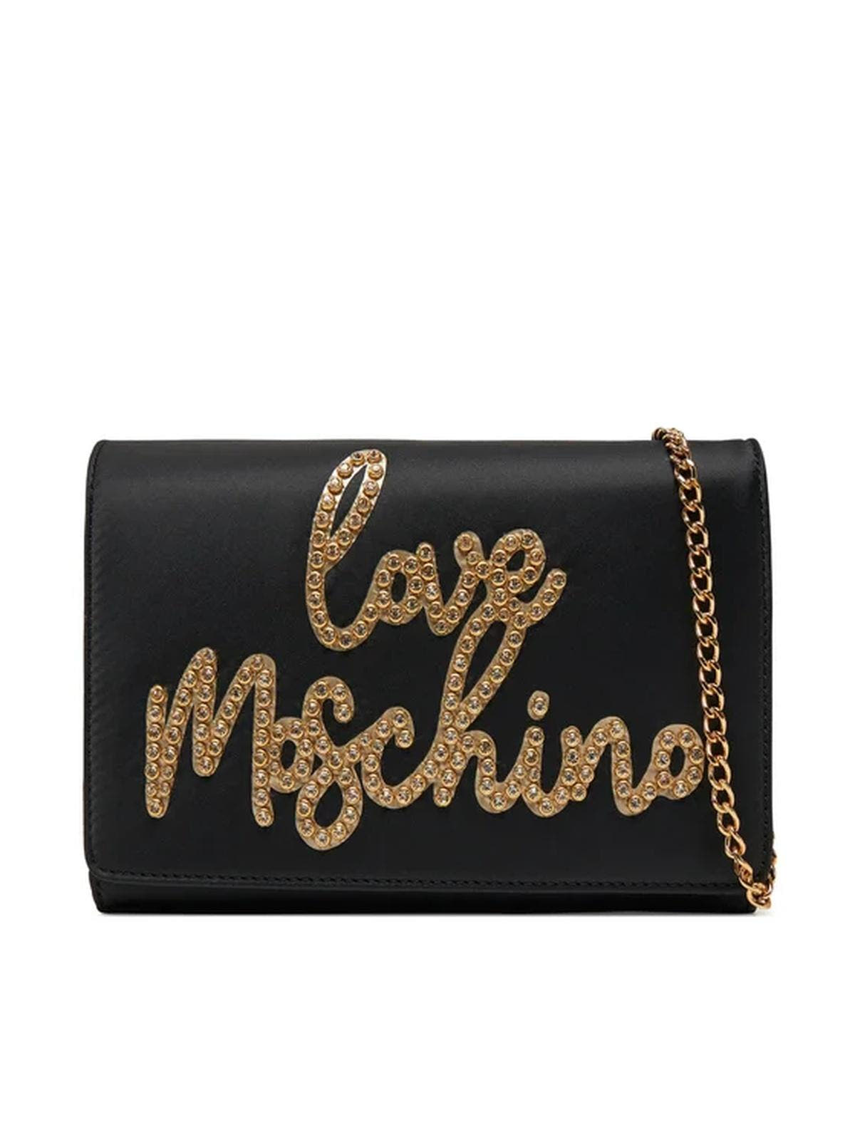 BORSA SATIN NERO+ PRINT 
