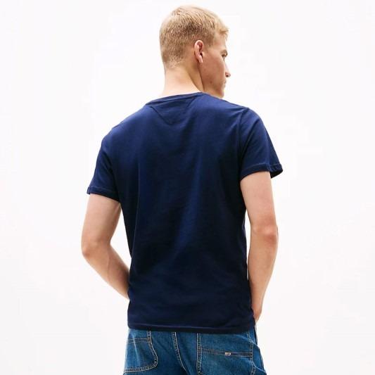 TJM SLIM ESSENTIAL FLAG TEE EXT DM0DM20740/C1G TOMMY JEANS