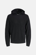 JACK AND JONES JJPANNEL KNIT HOODIE