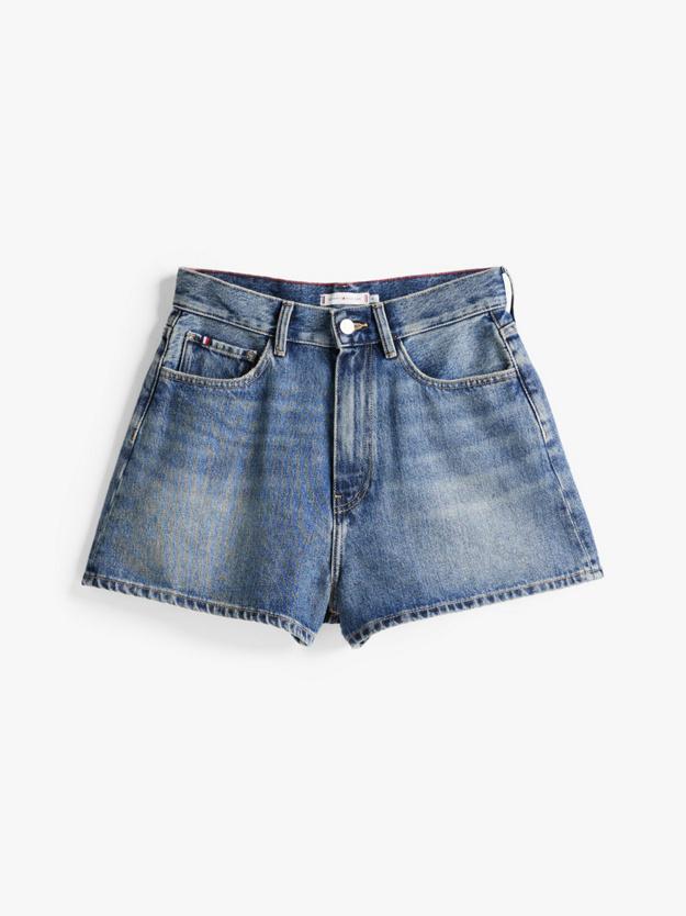 DNM MINI FLARE SHORT WW0WW44384/1A5 TOMMY HILFIGER