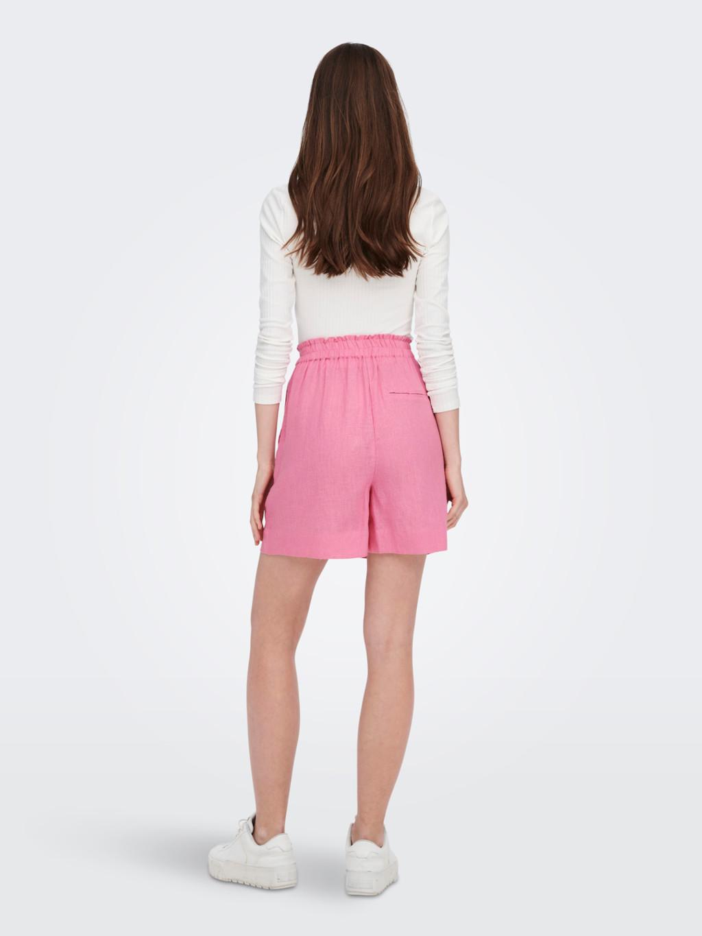 ONLTOKYO HW LINEN BLEND SHORTS PNT NOOS 