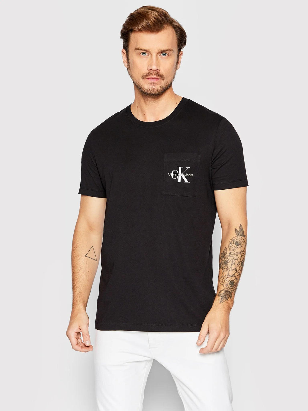 CORE MONOLOGO POCKET SLIM TEE J30J320936/BEH CALVIN KLEIN JEANS