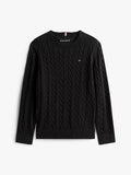 TOMMY HILFIGER COTTON CABLE SWEATER